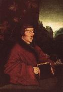 Hans Baldung Grien Portrait of Ambroise ( or Ambrosius ) Volmar Keller oil painting